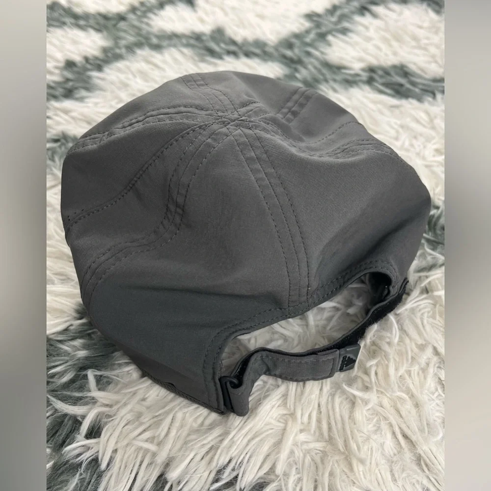 Adidas Adult Unisex Gray Aeroready Hat Adjustable